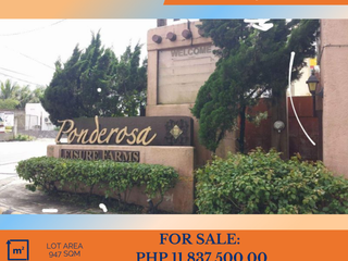 947 sqm Residential Lot In Ponderosa Leisure Farms For Sale