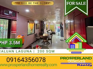 HOUSE & LOT FOR SALE – CALAUAN, LAGUNA