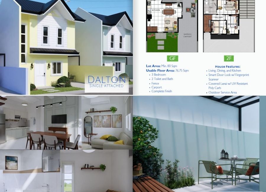 Pre-selling single attached smart home in Tanza with 3 Bedrooms