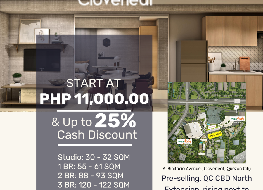 11K PRE-SELLING CONDOMINIUM in QUEZON CITY BALINTAWAK