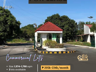 FOR LEASE: Commercial Vacant Lots located at Metro South, General Trias, Cavite