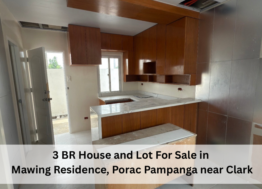 3 BR House and Lot For Sale in Mawing Residence, Porac Pampanga near Clark
