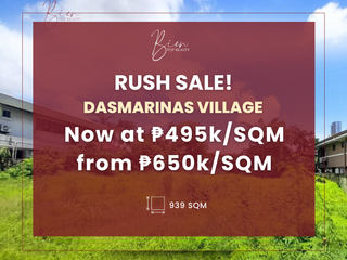 939 sqm Residential Lot for Sale in Dasmarinas Village, Makati City near Salcedo Village, Rockwell Center