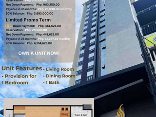 RENT to OWN Condo Units and  Sale at Salawag, Dasmariñas