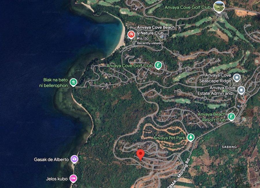 Residential Lot for Sale in Anvaya Southcoast, Bataan