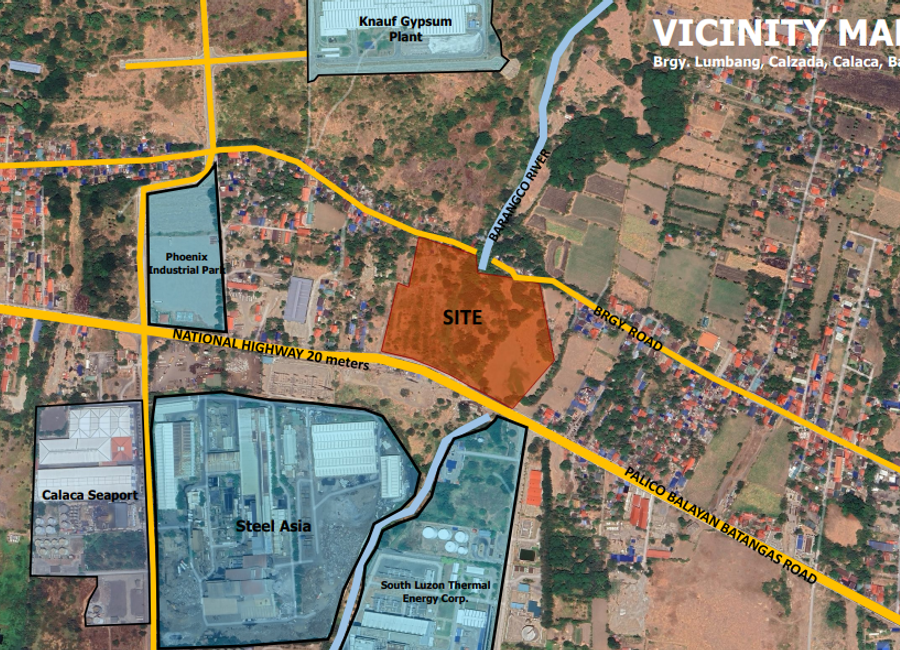 Vacant lot for sale in Calaca, Batangas