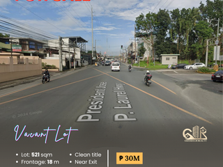 For Sale: Lot located along JP Laurel Highway, Tambo Lipa City
