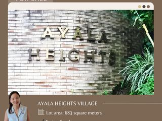 Ayala Heights Village Lot for Sale! Quezon City
