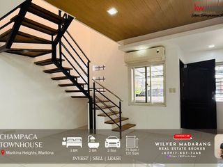 for Sale 3 Bedroom with 2 Car Garage Townhouse near Marikina Heights Marikina