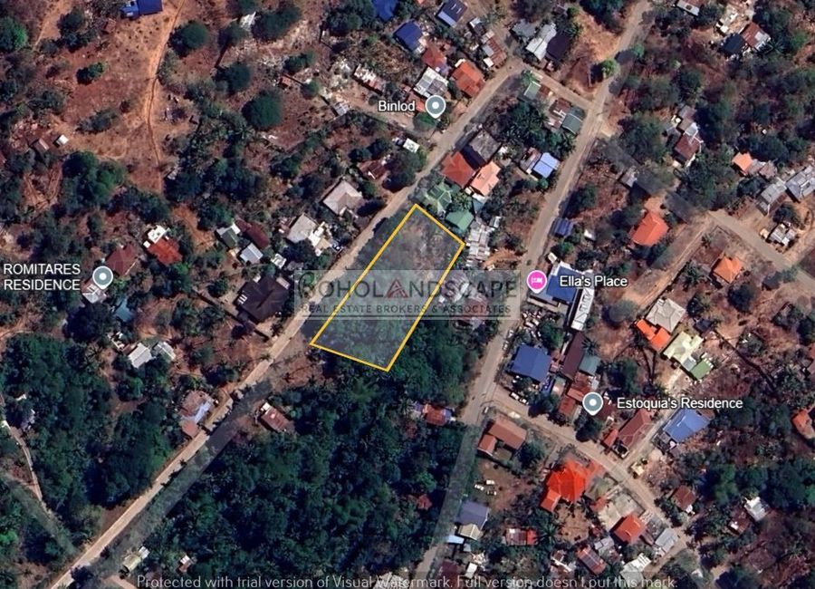 Residential Lot for Sale located in Poblacion, Panglao Island, Bohol