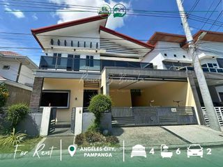 2-Storey Fully Furnished House with Pool for Rent located in Angeles City, Pampanga