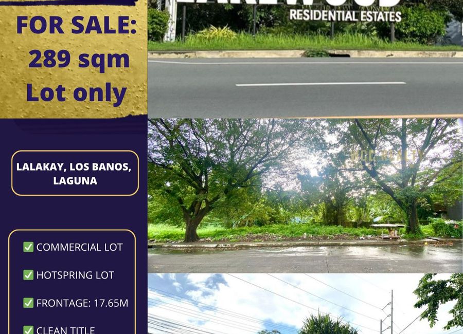 HOTSPRING LOT IN LAKEWOOD RESIDENCES, LOS BANOS, LAGUNA