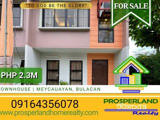 FOR SALE MEYCAUAYAN, BULACAN TOWNHOUSE (NORMAL UNIT)