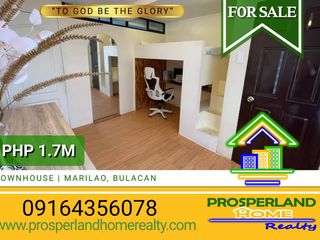 FOR SALE TOWNHOUSE IN MARILAO, BULACAN