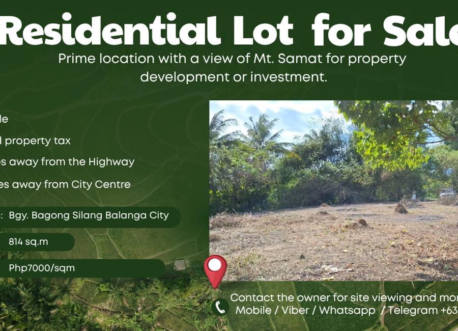Residential Lot for Sale