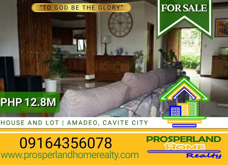 HOUSE AND LOT FOR SALE AT AMADEO, CAVITE
