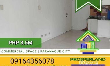 COMMERCIAL UNIT FOR SALE – PARAÑAQUE CITY