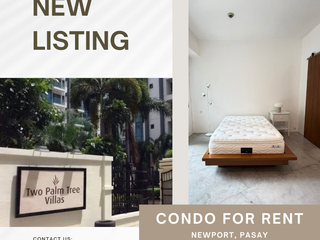 CONDO FOR RENT TWO PALM TREE VILLAS NEWPORT MANILA