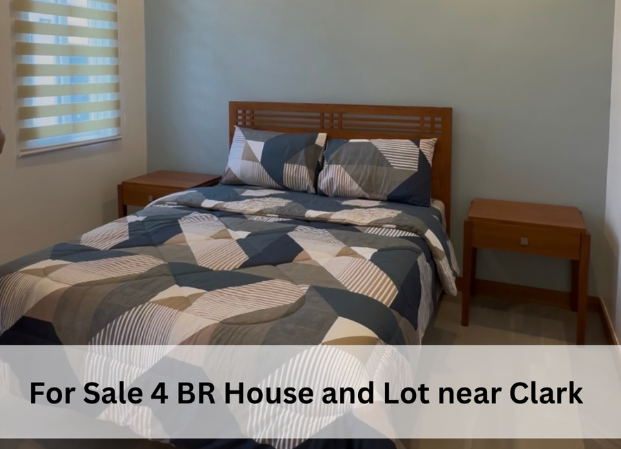 For Sale 4 BR House and Lot near Clark
