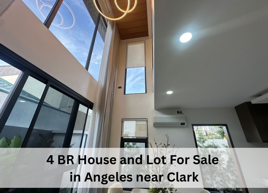 4 BR House and Lot For Sale in Angeles near Clark