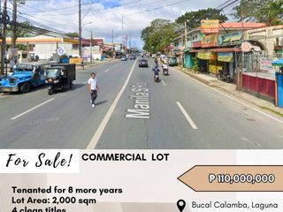 FOR SALE Commercial Lot located at  Bucal Calamba, Laguna