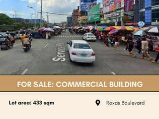 For Sale: Commercial building located at corner Redemptorist and Roxas Boulevard