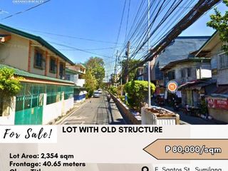 FOR SALE Lot with Old Structure located at E. Santos St., Sumilang, Pasig City