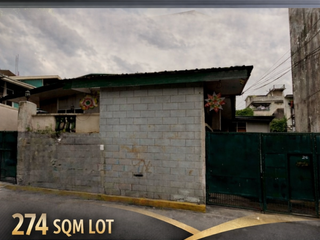 FOR SALE: 274sqm Prime Redevelopment Lot – San Jose St., Hulo, Mandaluyong (Near Acqua)