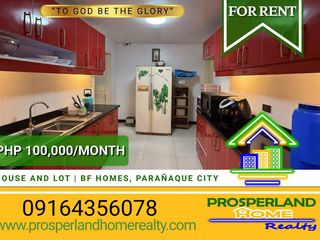 HOUSE AND LOT FOR RENT  BF HOMES, PARAÑAQUE CITY