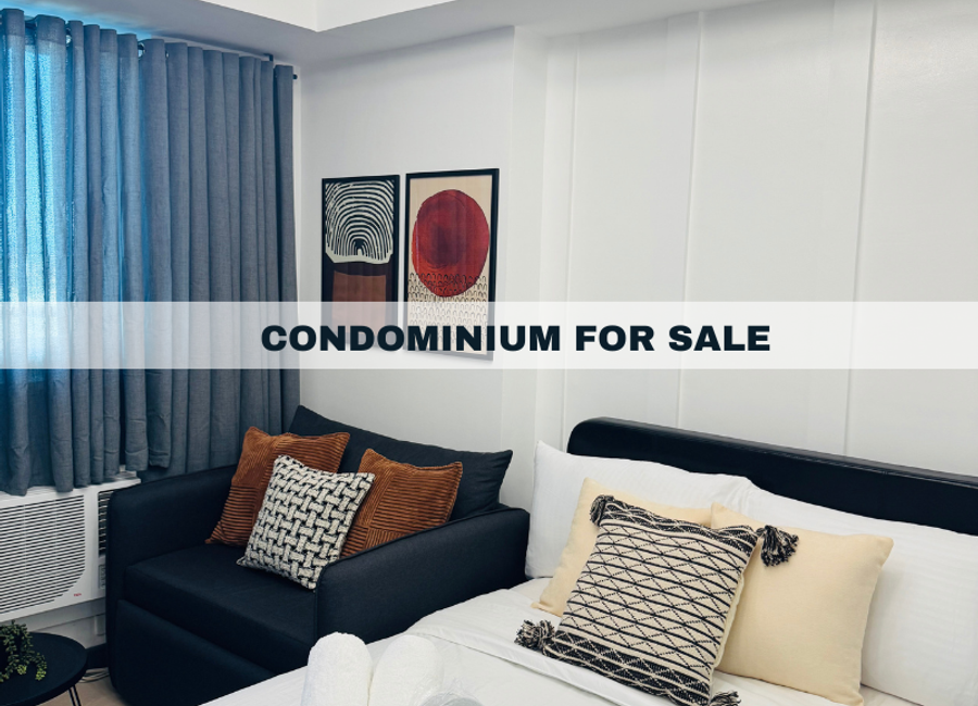 For Sale Studio Unit in Azure North Pampanga Ready For Occupancy with Parking