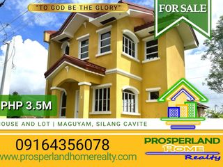 HOUSE AND LOT FOR SALE IN MAGUYAM, SILANG CAVITE