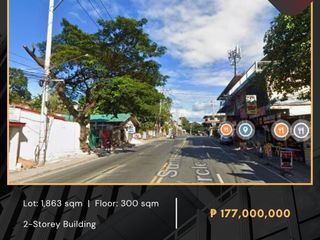 For Sale: Commercial Building located Along L Sumulong Memorial Circle, near E Rodriguez Avenue