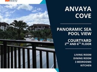3BR Panoramic Sea and Pool View Residence for Sale in Anvaya Cove, Morong Bataan A rare opportunity to own a spacious sea and pool view home inside an