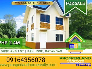 HOUSE AND LOT FOR SALE IN  SAN JOSE, BATANGAS