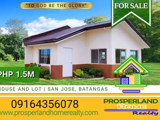 HOUSE AND LOT FOR SALE SAN JOSE, BATANGAS