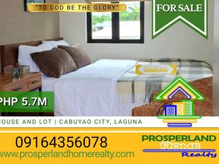 HOUSE AND LOT FOR SALE – CABUYAO CITY, LAGUNA