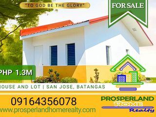 HOUSE AND LOT FOR SALE – SAN JOSE, BATANGAS