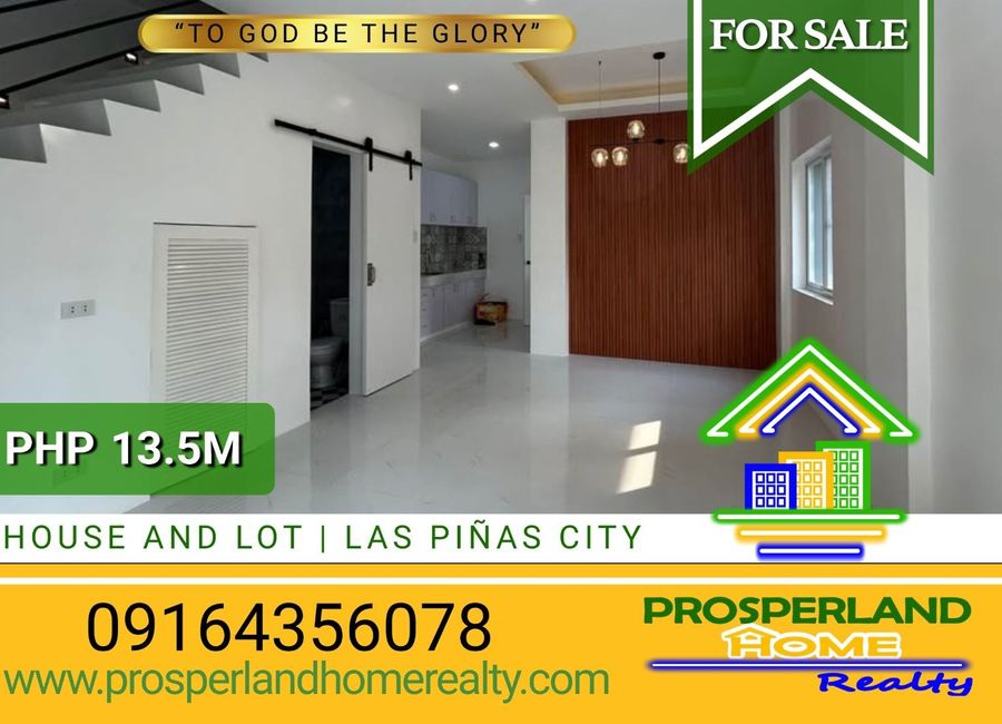 3-STOREY BRAND NEW HOUSE AND LOT FOR SALE IN LAS PIÑAS CITY