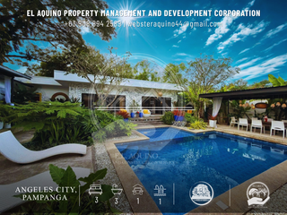 VILLA FOR RENT FURNISHED LOCATED IN SECURED SUBDIVISION NEAR CLARK