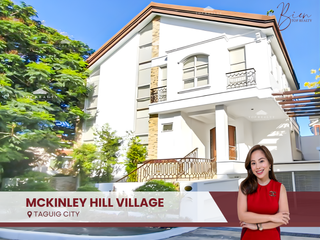 McKinley Hill Village Newly Renovated 3 Bedroom 3BR House and Lot for Rent in Taguig City Near The Village Clubhouse