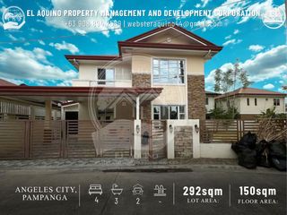 4 BEDROOMS TWO STOREY HOUSE FOR RENT  LOCATED IN A SECURED SUBDIVISION NEAR MARQUEE MALL