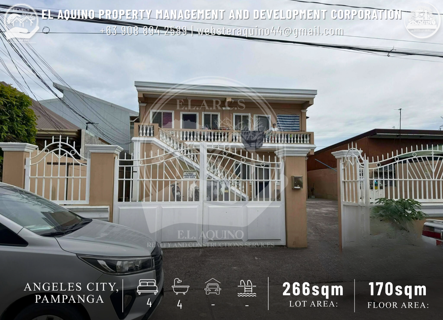 APARTMENT UNFURNISHED FOR SALE LOCATED IN A SECURED SUBDIVISION NEAR CLARK