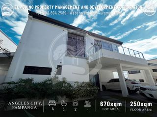 FURNISHED TWO STOREY HOUSE FOR RENT AND FOR SALE LOCATED IN A SECURED SUBDIVISION NEAR CLARK