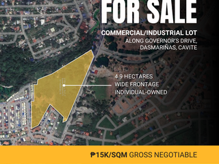 FOR SALE Commercial/Industrial Lot along Governor's Drive, Dasmariñas, Cavite