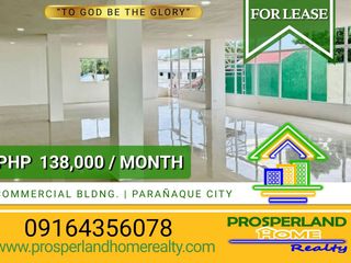 3-STOREY COMMERCIAL BUILDING FOR SALE/RENT IN BF HOMES, PARAÑAQUE CITY