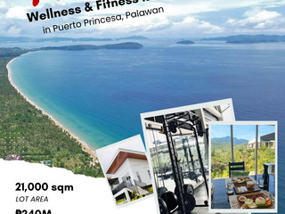 FOR SALE! Wellness and Fitness Resort in Puerto Princesa, Palawan