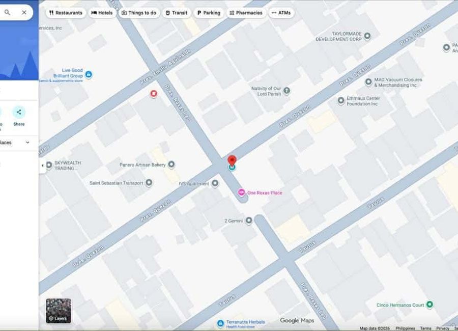 For Sale | Lot at Industrial Valley Complex, Quezon Street Corner Pres Roxas Street Marikina City