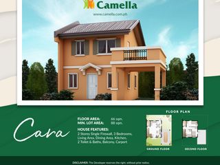 Cara unit with balcony for as low as 47,589 monthly amortization!