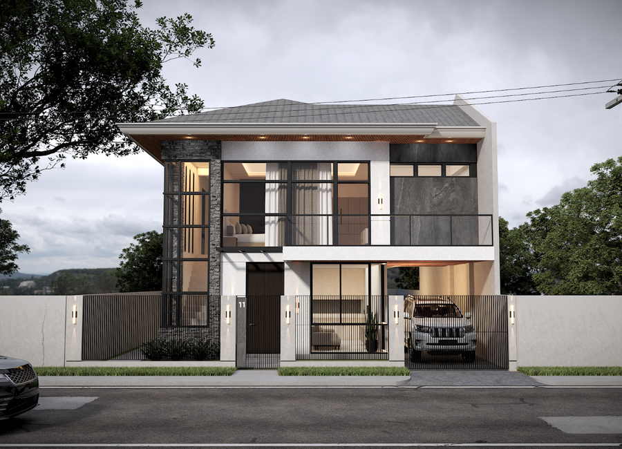 FOR SALE: Brand-New 2-Storey Home (Ongoing Construction) in Corona Del Mar – Talisay City, Cebu