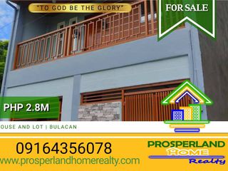 HOUSE AND LOT FOR SALE IN BULACAN